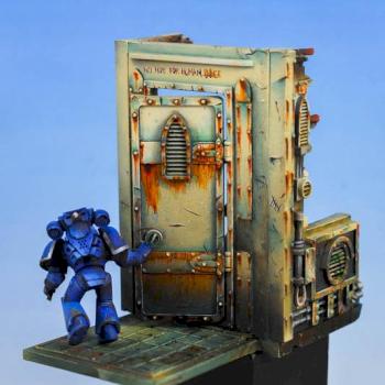 Eldar Farseer vs Poor Ultramarine by B-art