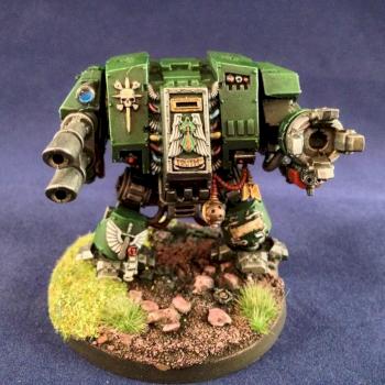 40k Dark angels dreadnought by nzd31155