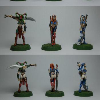 Female wardancers (Fianna) by GON