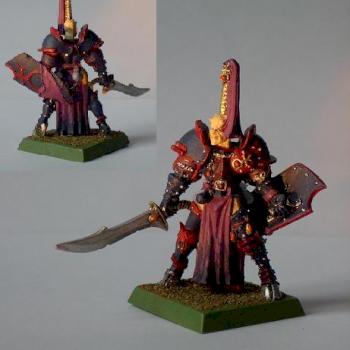 Champion de Slaanesh by Algan