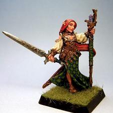 Elven sorceress by arehor