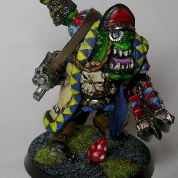 40k WarBoss by legless al