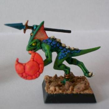 Skink bouclier et lance by atanathorn