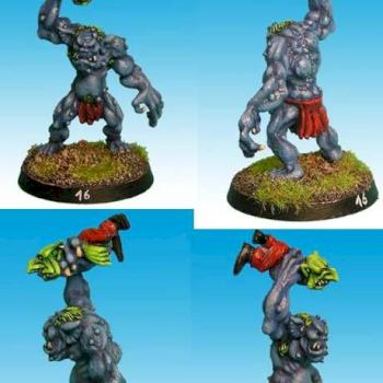 Blood Bowl Troll by Jano