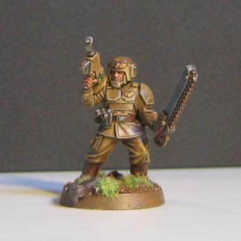 Imperial Guard sergeant by MSHaahr