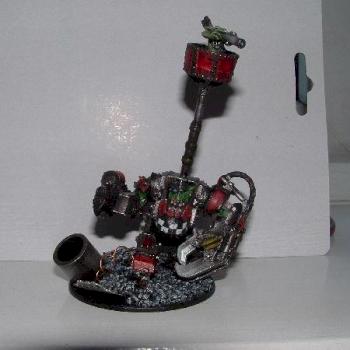 ork nob in mega armour by borgut