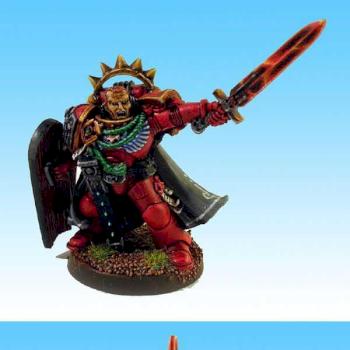 Blood Angels Captain by Exussum