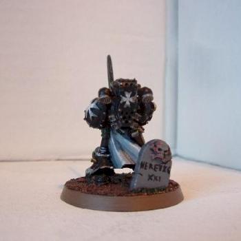 Black Templars Emperor's Champion by Andromidius