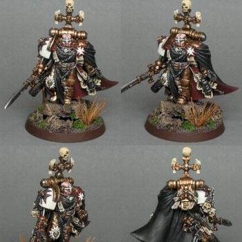High Marshal Helbrecht of the Black Templars by GriffinPainting