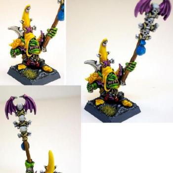 Night Goblin Shaman by thecheesefactory