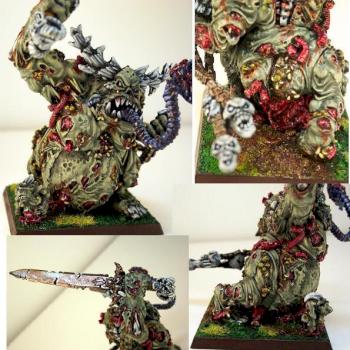 Greater Demon of Nurgle, The Great Unclean One by thecheesefactory