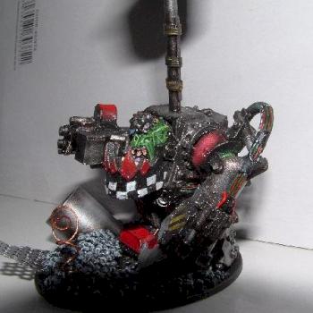 ork nob in mega armour by borgut