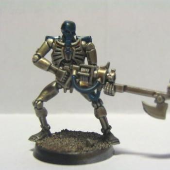 Necron Warrior by pamppu