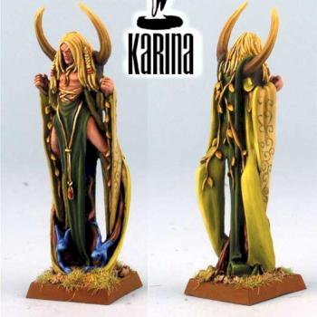 WARHAMMER Wood Elf Spellweaver by Karina