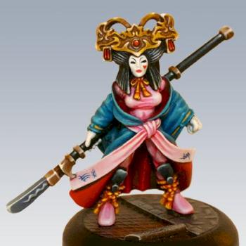 Kabuki Doll by Papa Lazarous