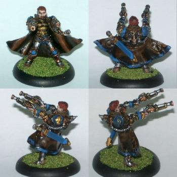 Lt. Allister Caine WARMACHINE by Scapegrace