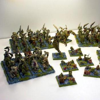 Nurgle Demon Army by thecheesefactory