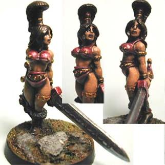 Nemain as east indian by ALizardInCrimson