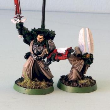Dark Angels Chapter Master Azrael by danthemanwhocan