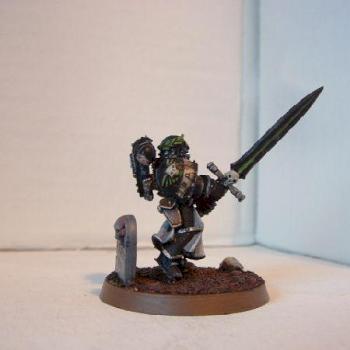 Black Templars Emperor's Champion by Andromidius