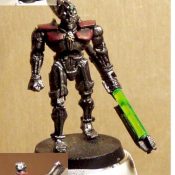 Necron Pariah by redgarret