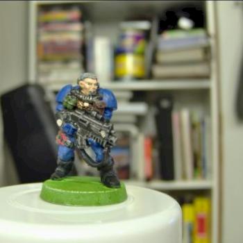 Space Marine Scout by Caedar