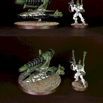 Eldar (Aeldari) Support Weapon – Vibro Cannon by kamiskaminski