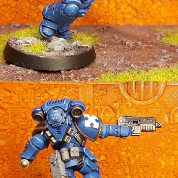 Ultramarines Primaris Assault Intercessor #1 by captainglondo