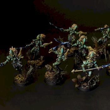 Craftworld Eldar Howling Banshees Squad by Shadenuat