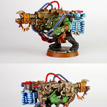 Bad Moons' Ork Loota by kamiskaminski