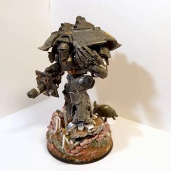 Space wolves Redemptor Dreadnought (conversion) by Ulfhrafn Grim