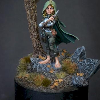 Kyra, by Black Crow Miniatures by Kulliwa