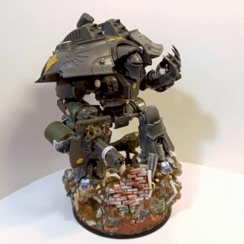 Space wolves Redemptor Dreadnought (conversion) 2 by Ulfhrafn Grim