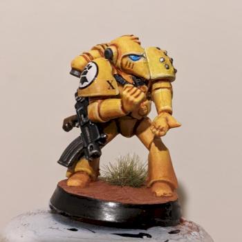 Rogues Trader Plastic Space Marine by Ian Alexander