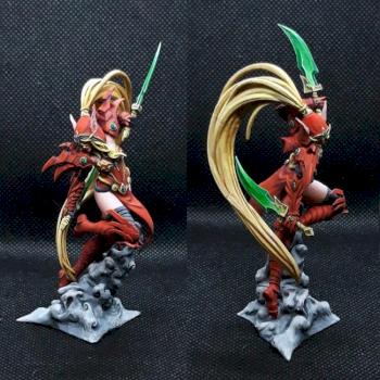 Valeera Sanguinar by Aresius