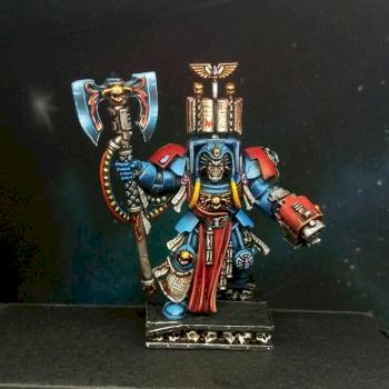 Space hulk Librarian Calistarius by CgbDread
