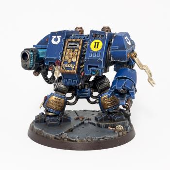 Ultramarine Dreadnought by lorenzolsp