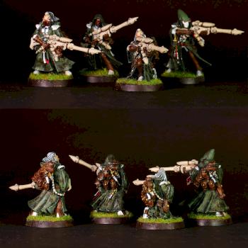 Eldar (Aeldari) Rangers by kamiskaminski