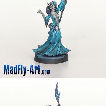 Necralia Liche Queen by MadFlyArtStudio
