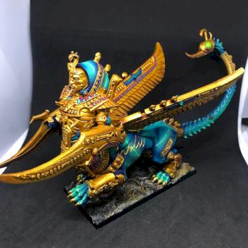 NECROSPHINX TOMB KINGS KHEMRI WARHAMMER by juanlurockerman