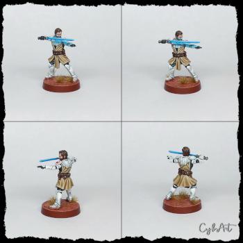 General Obi Wan Kenobi (Star Wars Legion) by Cyb