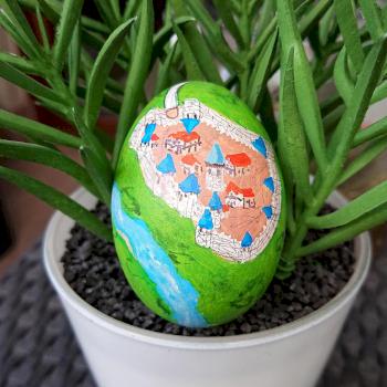 Carcassonne Easter Egg by kamiskaminski