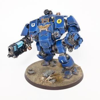 Ultramarine Redemptor Dreadnought by lorenzolsp
