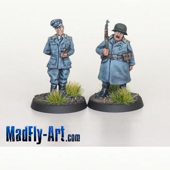 Oberst Wilhelm Klink & Hans Georg Schultz by MadFlyArtStudio