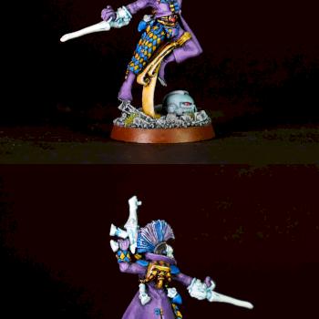 Eldar (Aeldari) Harlequin by kamiskaminski