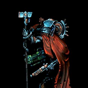 Skitarii Tech Priest by Zik