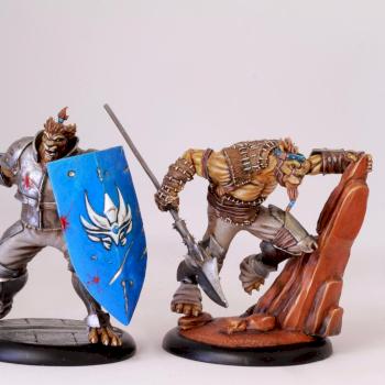 Vanguard, Paladi and Khârn warrior by Feldhorn
