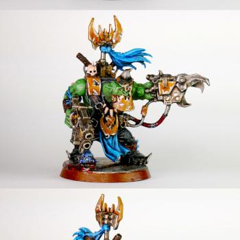 Bad Moons' Ork Warboss – Frank da'Uge by kamiskaminski