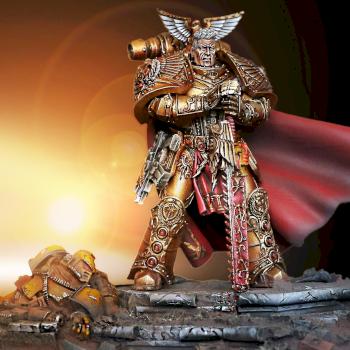 ROGAL DORN, PRIMARCH OF THE IMPERIAL FISTS BY GALHAREN by Galharen