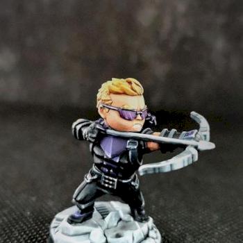 Oeil de faucon Marvel United by Chris74